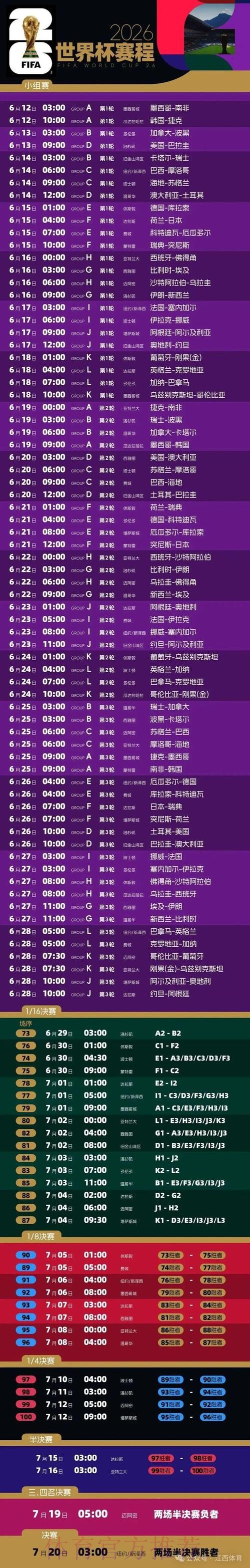 2026世界杯比分高清官方